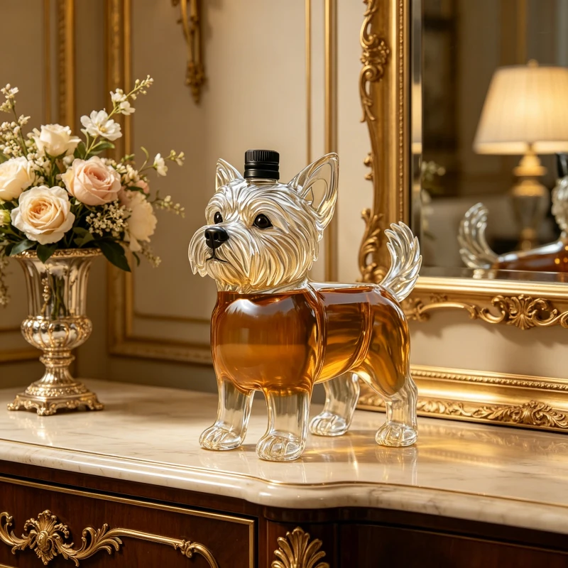 Wine Beer And Spirits - West Highland Terrier Dog Glass Whiskey