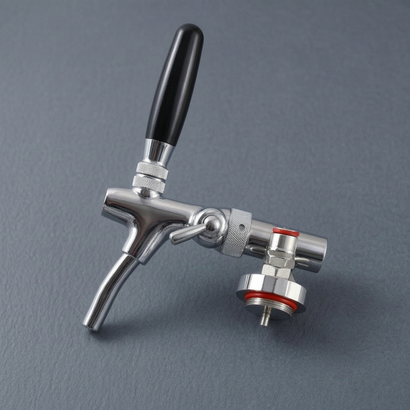 Wine Beer & More - Keg Dispensing Spear with Tap Adjustable