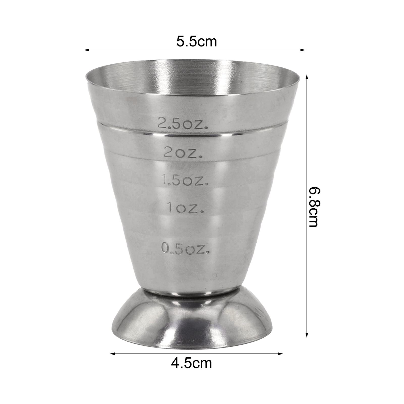 75ml Stainless Steel Drink Mea - đánh giá và giá Spirit Measure Jigger
