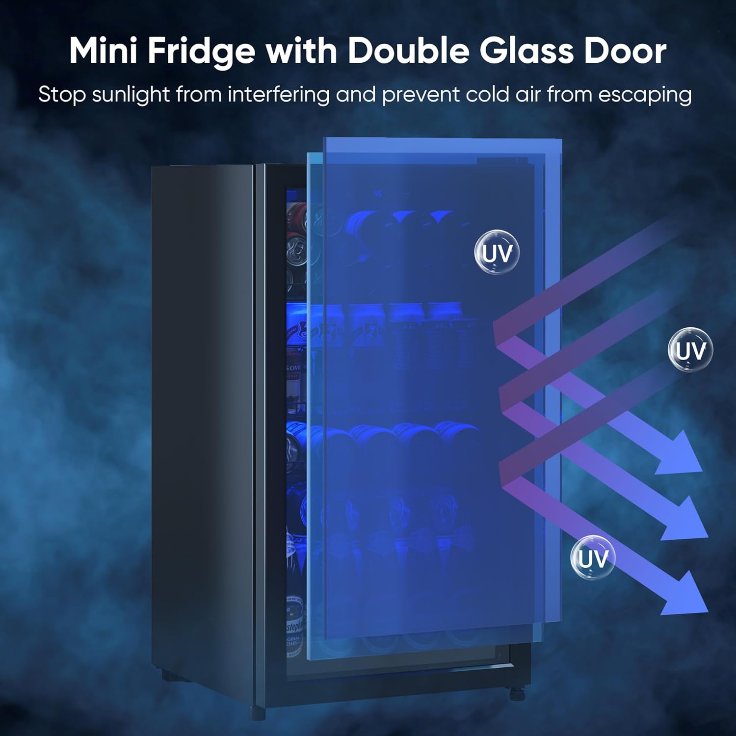 Mini Fridge with Glass Door, A - đánh giá và giá Wine In Beer Glass