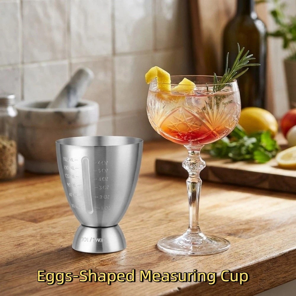 6 OZ/180 ML Eggs-Shaped Measur - đánh giá và giá Spirit Measure Jigger