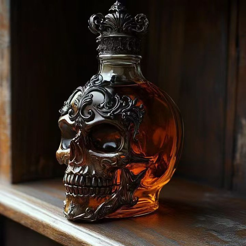 Gothic Skull Shaped Whiskey De - đánh giá và giá Wine Beer And Spirits