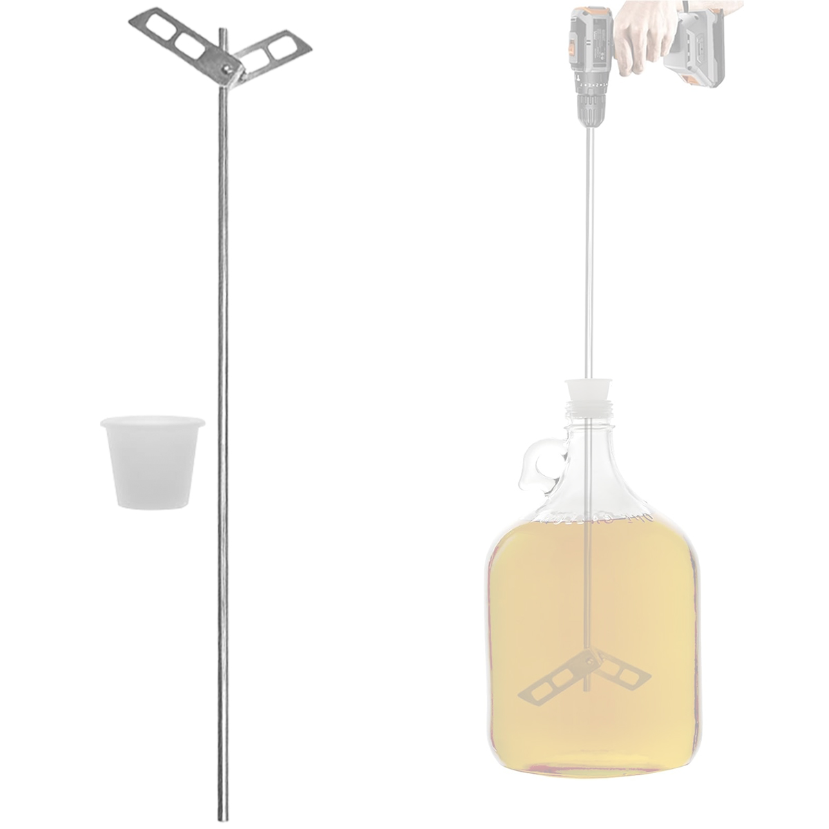 Beer Degassing Stirrer Paddle, - đánh giá và giá Wine With Beer Mix