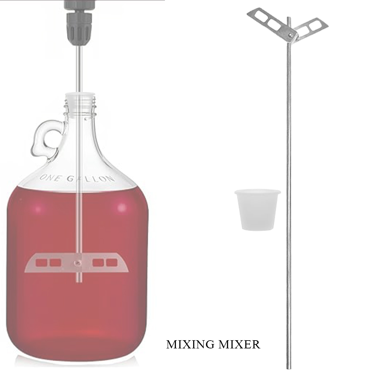 Beer Degassing Stirrer Paddle, - đánh giá và giá Wine With Beer Mix