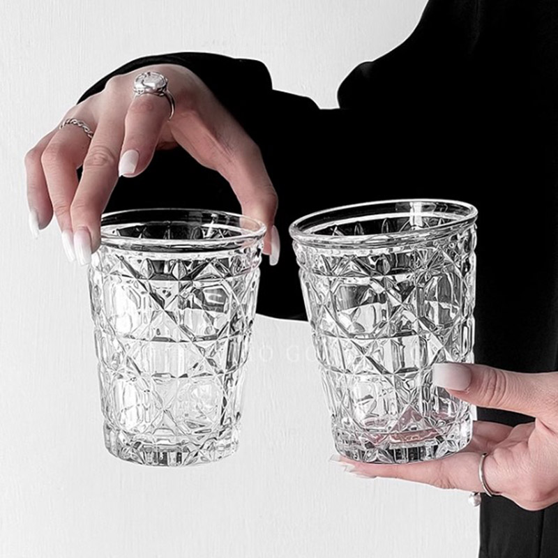 2pcs 310ml Vintage Diamond Pat - đánh giá và giá Wine In Beer Glass