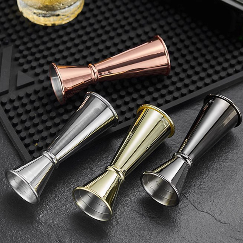 New Dual Shot Stainless Steel  - đánh giá và giá Spirit Measure Jigger