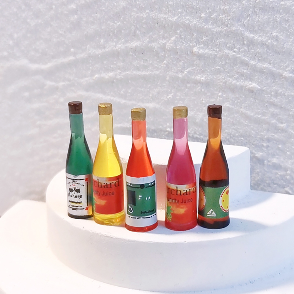 5Pcs 1/12 Dollhouse Miniature  - đánh giá và giá Wine Beer Europe