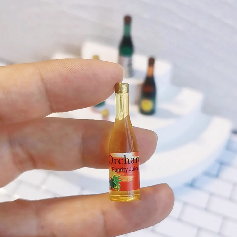 5Pcs 1/12 Dollhouse Miniature  - đánh giá và giá Wine Beer Europe