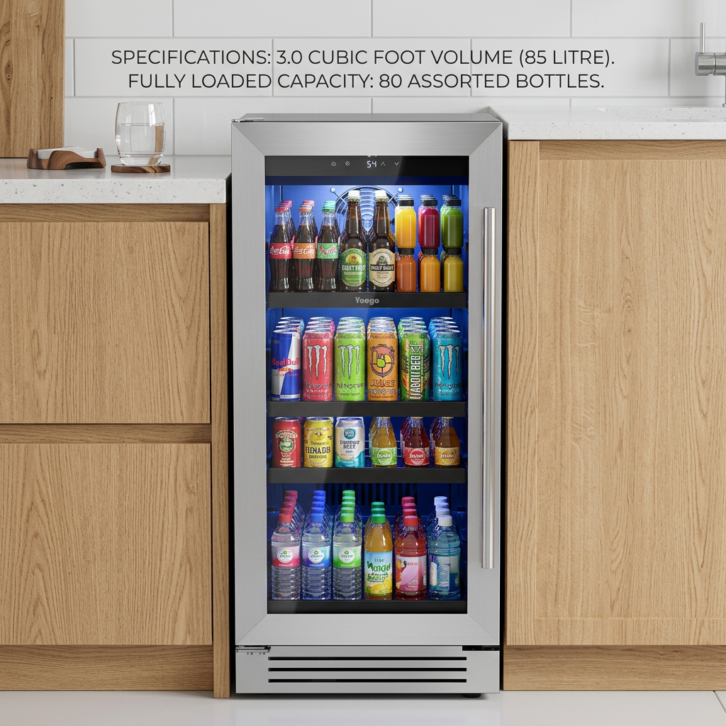 Under Counter Beverage Cooler  - đánh giá và giá Wine Beer Fridge Under Counter