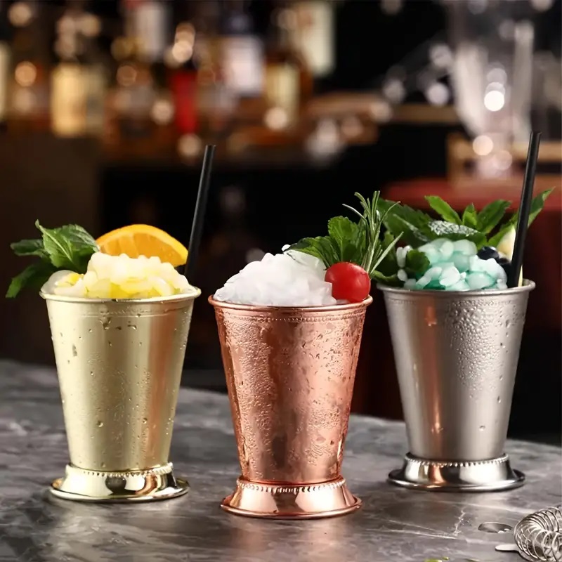 tiki Mint Julep Mug Stainless  - đánh giá và giá Wine With Beer Mix