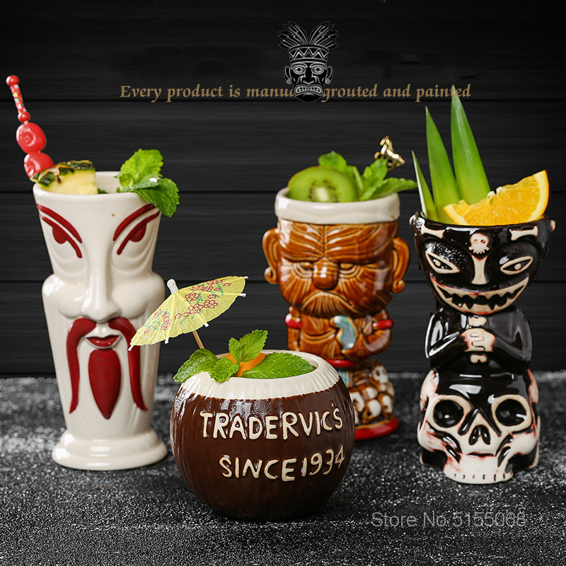Tiki Mug Ceramic Cocktail Glas - đánh giá và giá Wine With Beer Mix