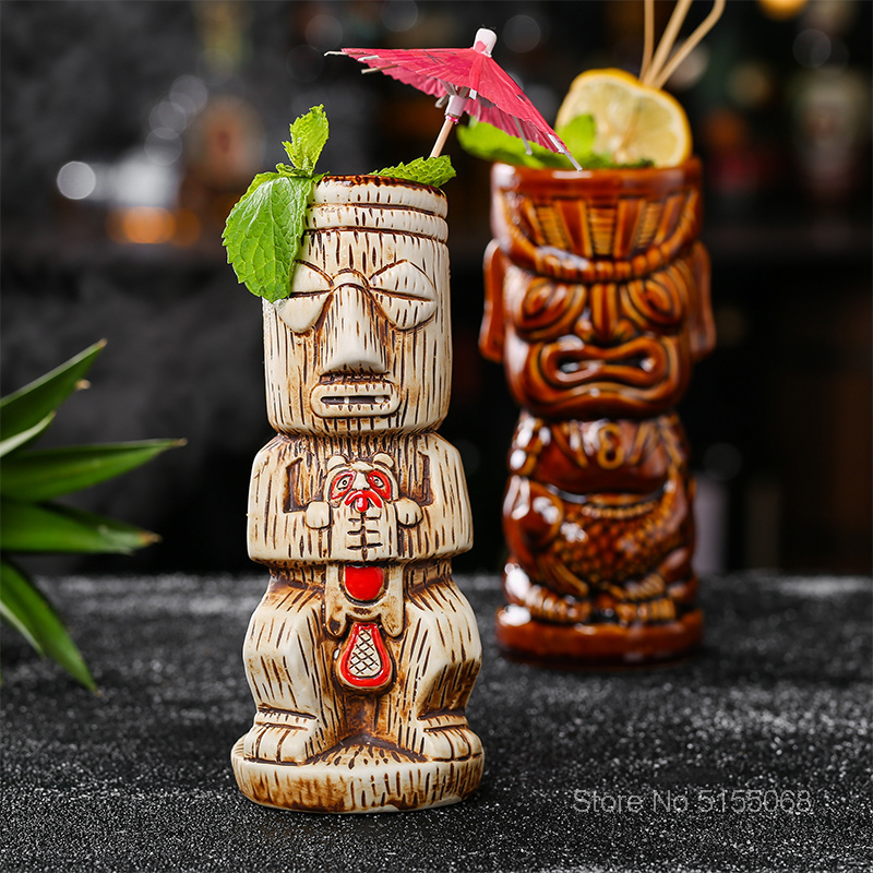 Tiki Mug Ceramic Cocktail Glas - đánh giá và giá Wine With Beer Mix