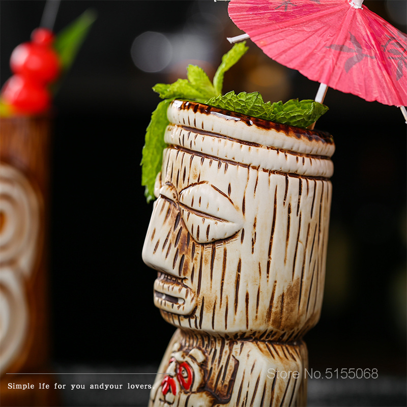 Tiki Mug Ceramic Cocktail Glas - đánh giá và giá Wine With Beer Mix
