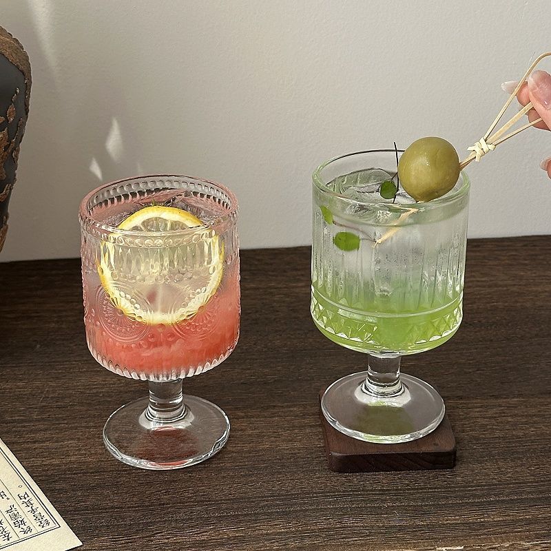 4pcs Set Vintage Embossed Mixe - đánh giá và giá Wine With Beer Mix