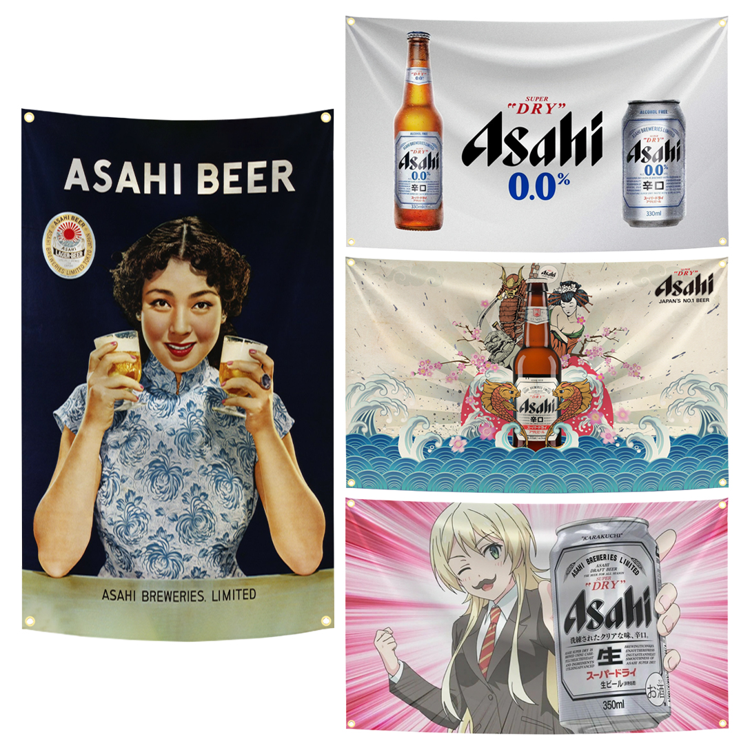 90x150cm A-Asahis Beer Flag Dr - đánh giá và giá Wine Beer Rum