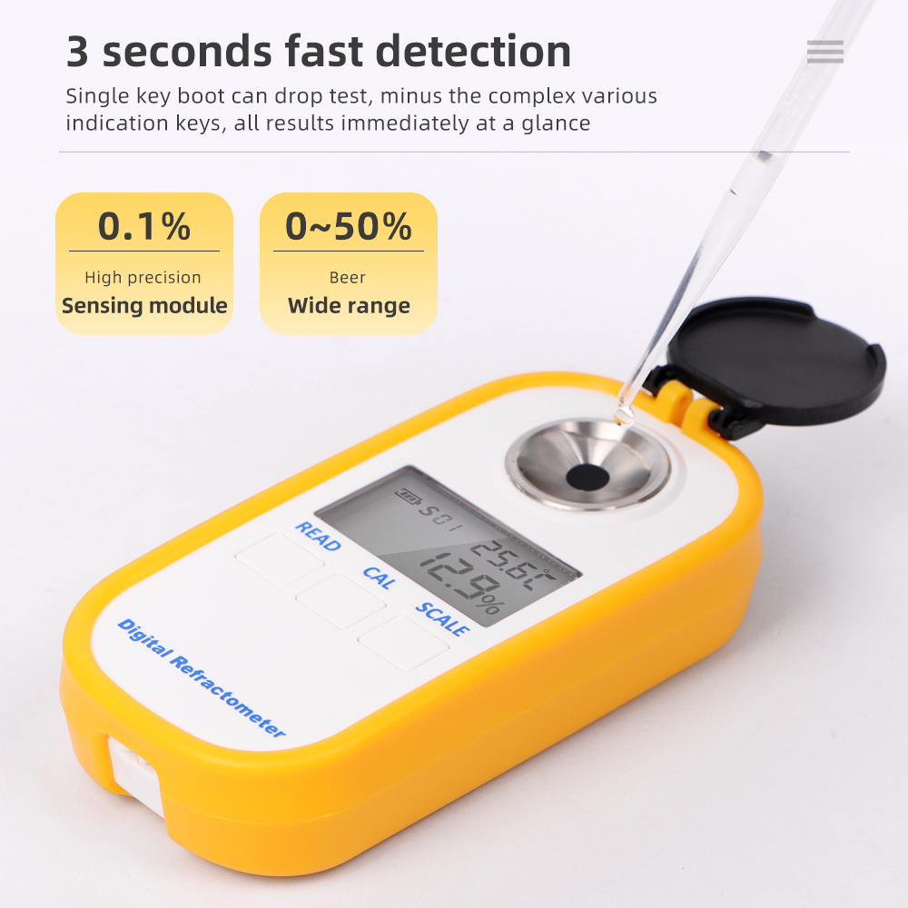 Digital Alcohol Refractometer  - đánh giá và giá Wine Beer Spirit