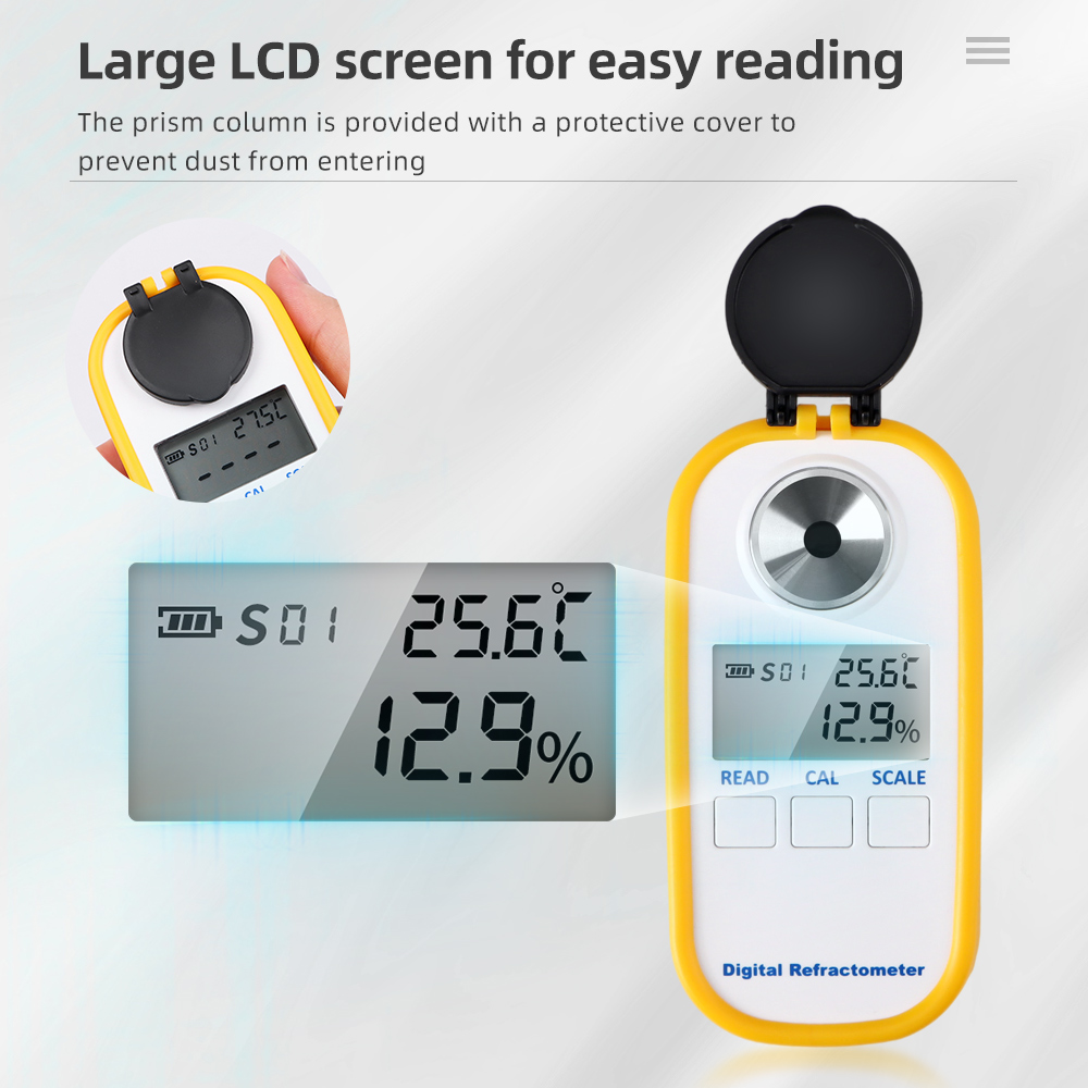 Digital Alcohol Refractometer  - đánh giá và giá Wine Beer Spirit