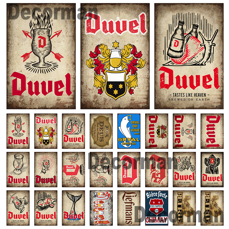 [ Mike86 ] DUVAL BEER Tin sign - đánh giá và giá Wine Beer Europe