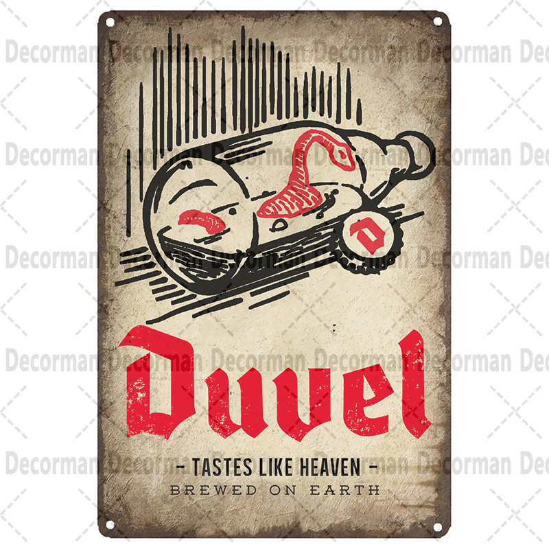 [ Mike86 ] DUVAL BEER Tin sign - đánh giá và giá Wine Beer Europe