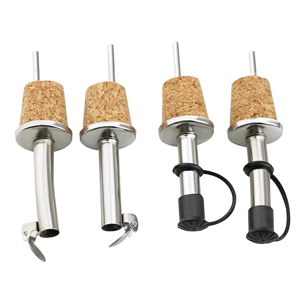 1PC Red Wine Cork Pourer Stain - đánh giá và giá Wine Beer Spirit