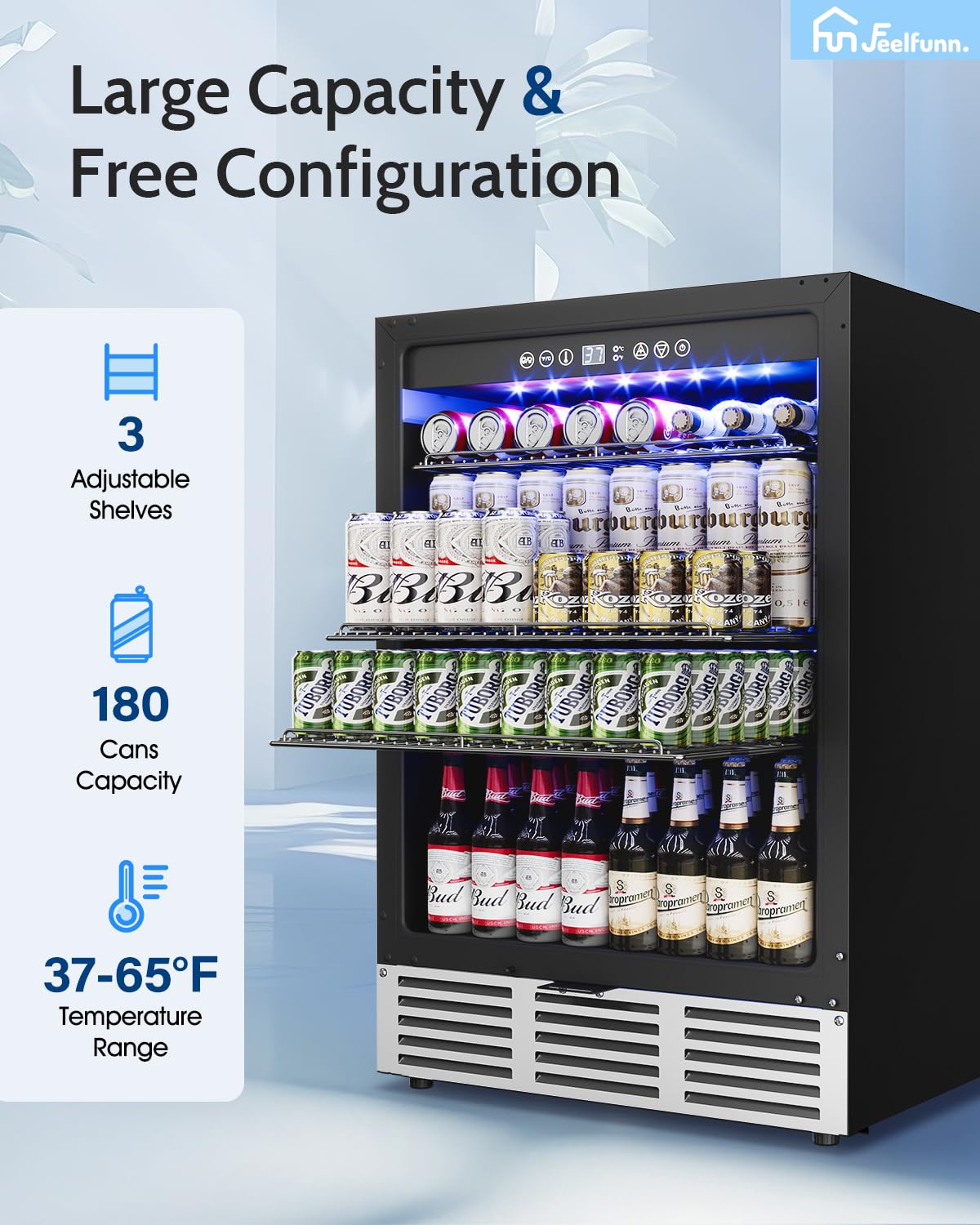 24 inch Beverage Refrigerator  - đánh giá và giá Wine Beer Fridge Under Counter