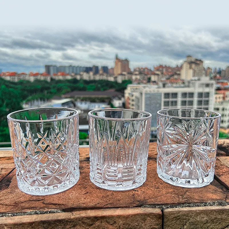 330ml Embossed Whiskey Cup Win - đánh giá và giá Wine Beer Spirit