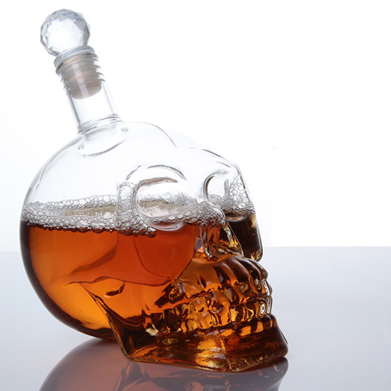 Creative Skull Head Decanter C - đánh giá và giá Wine Beer Spirit