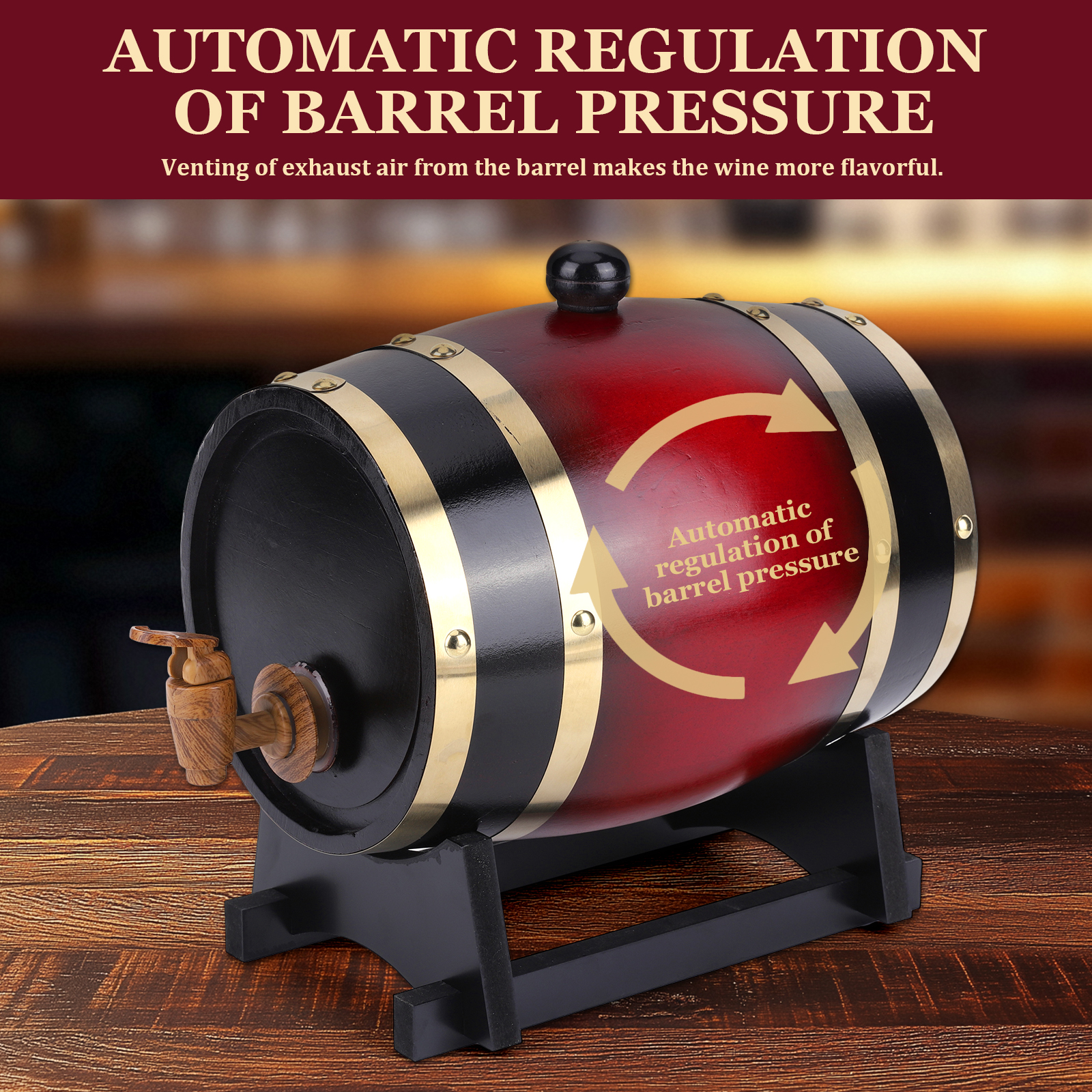 3L Wine Barrel With Faucet For - đánh giá và giá Wine Beer Rum