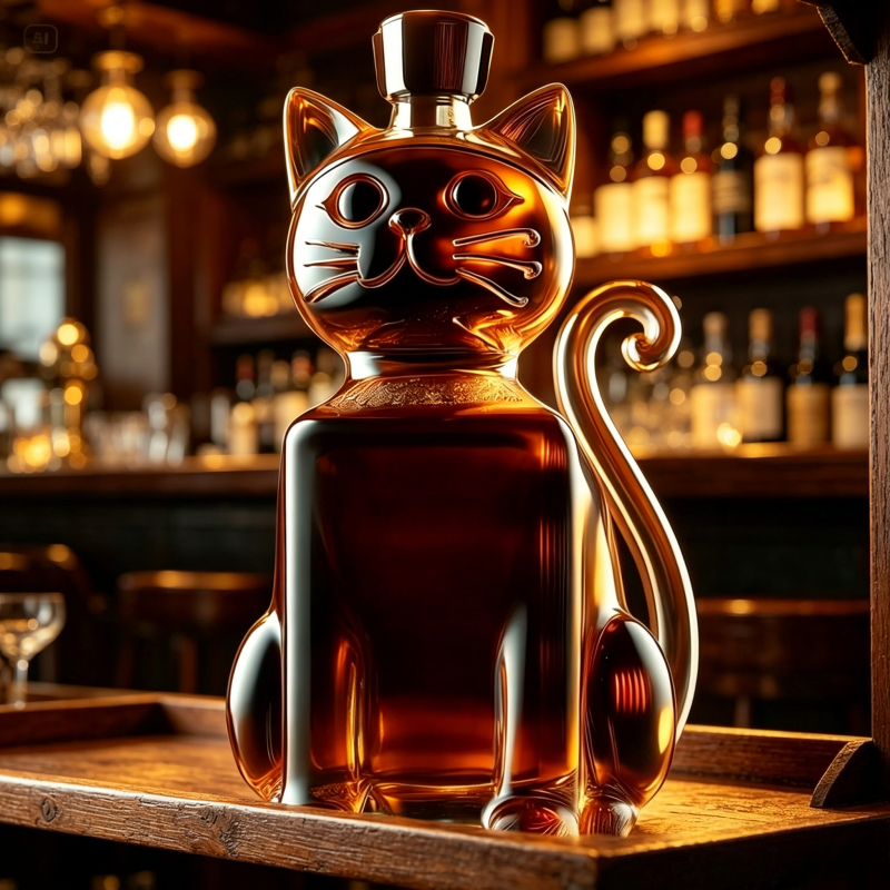 Creative Cat Shaped Glass Liqu - đánh giá và giá Wine Beer And Spirits