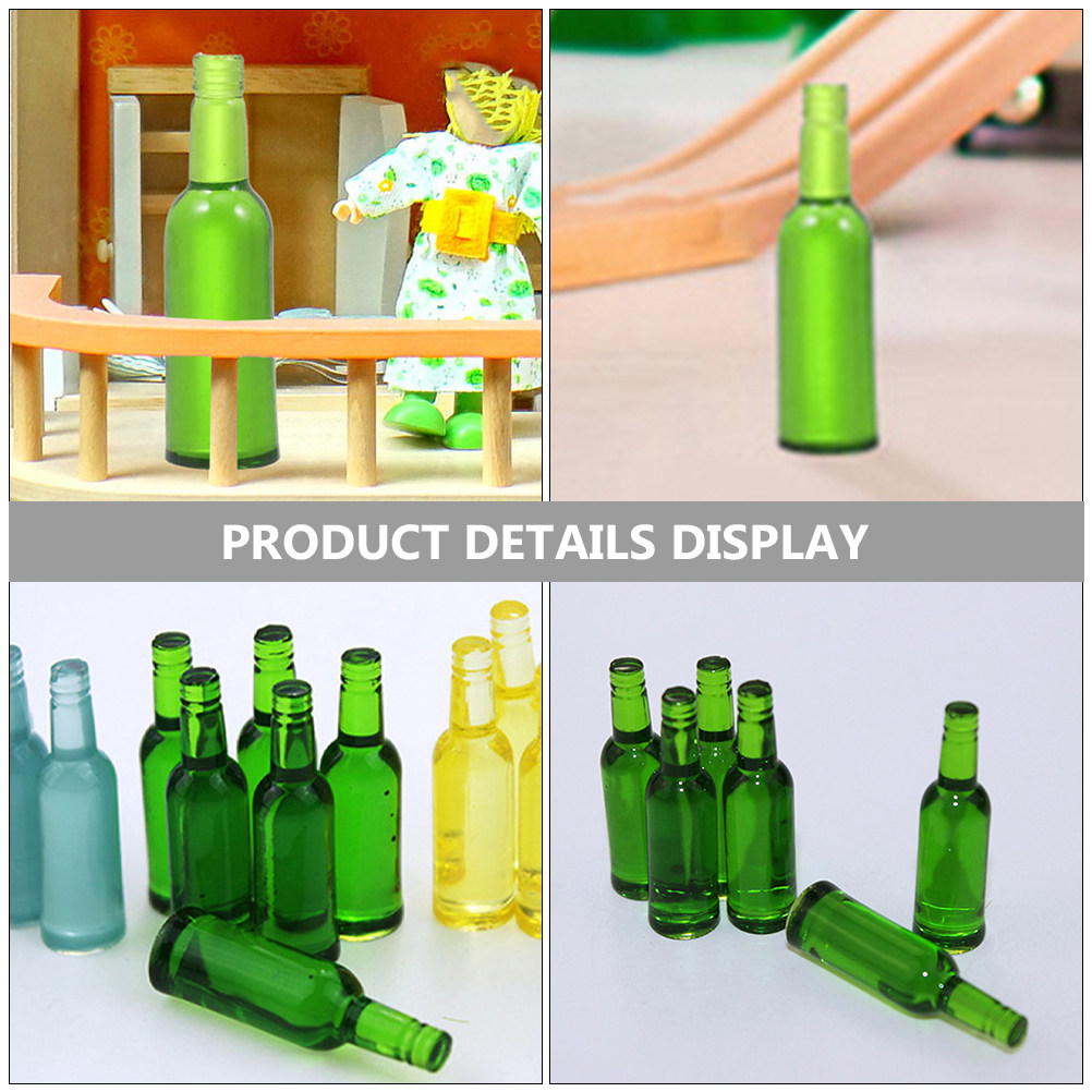 18Pcs Miniature Beer Bottles R - đánh giá và giá Wine Beer Europe