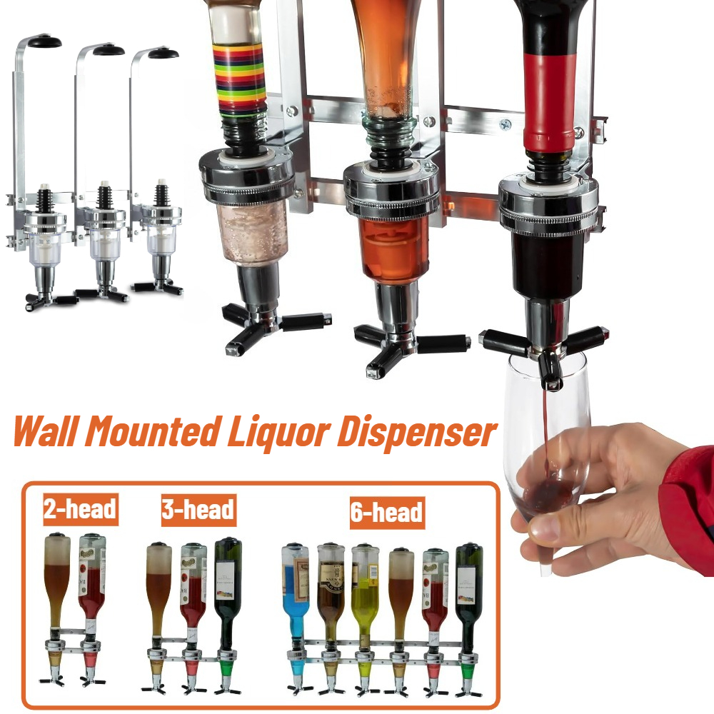 2/3/6 Bottle Wall Mounted Liqu - đánh giá và giá Wine Beer Spirit