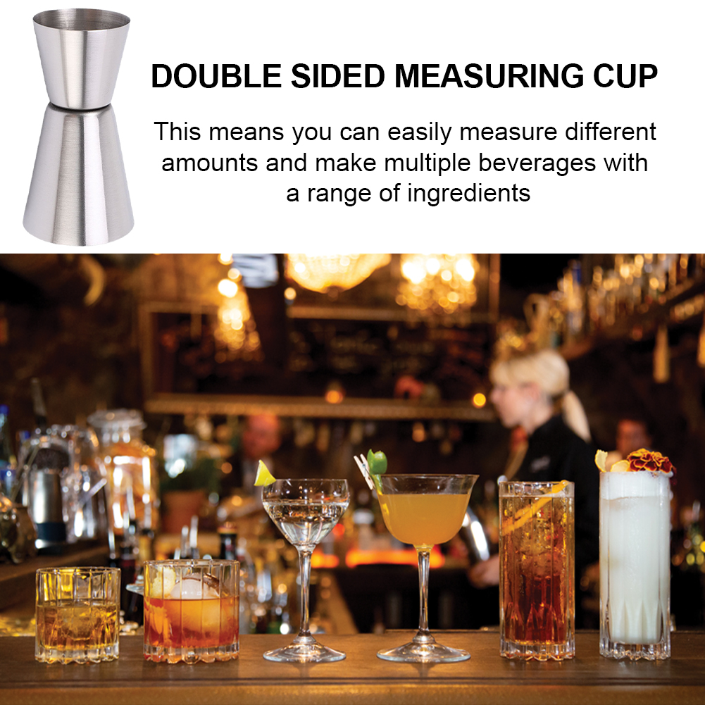 Double Jigger Single Double Sh - đánh giá và giá Spirit Measure Jigger