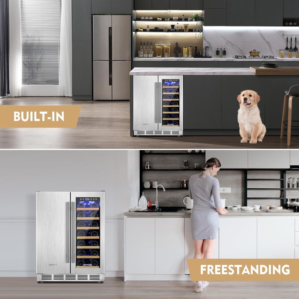 Wine and Beverage Refrigerator - đánh giá và giá Wine Beer Fridge Under Counter