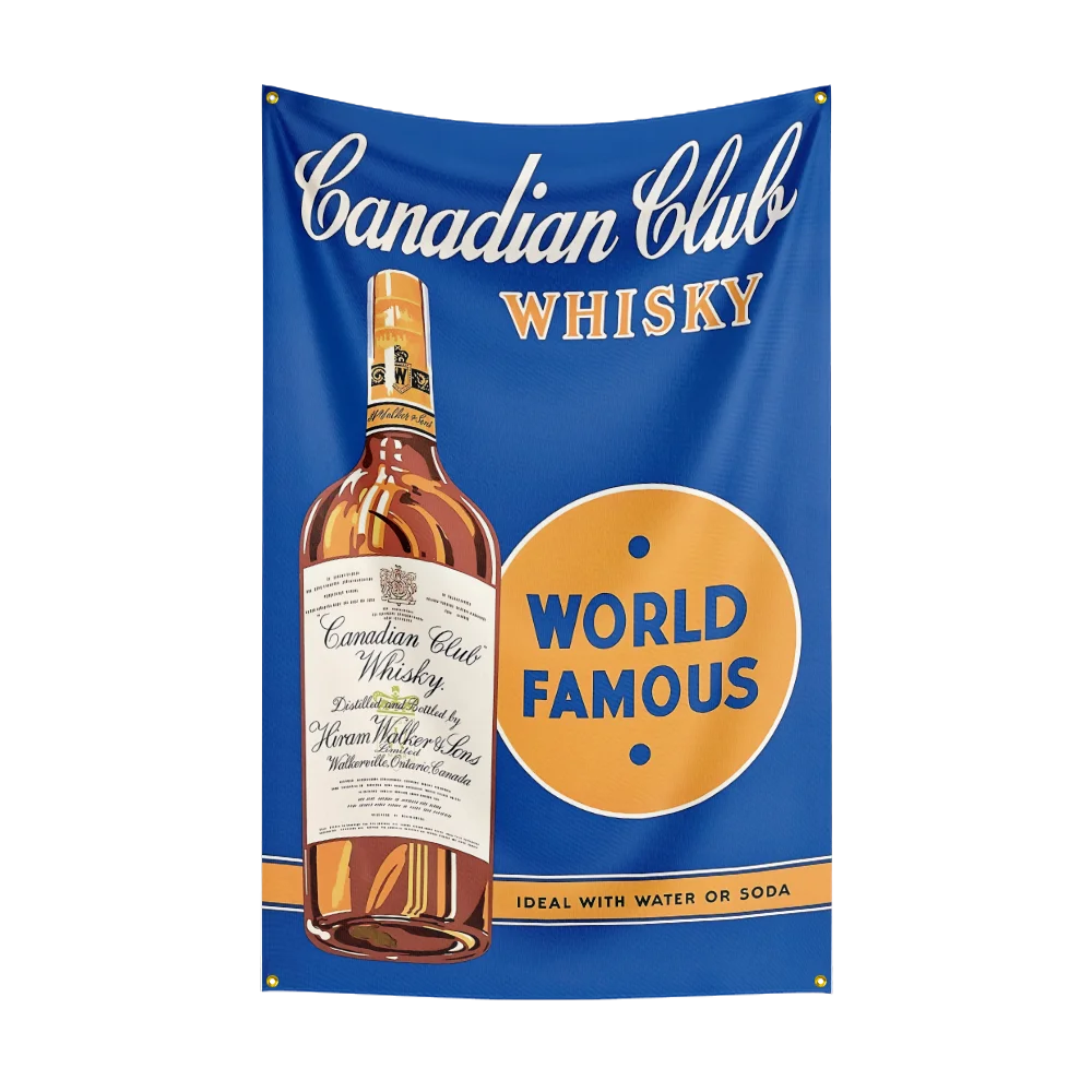 3×5ft whisky C-canadian clubs  - đánh giá và giá Wine Beer Rum