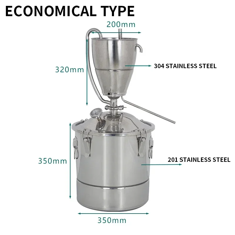 30L Stainless Steel Water Alco - đánh giá và giá Wine Beer Spirit